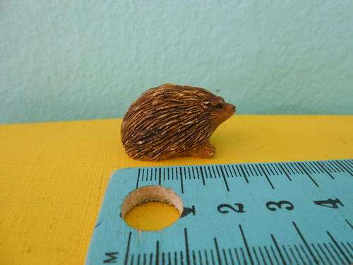 Vintage Printers Tray Ornament: Hedgehog